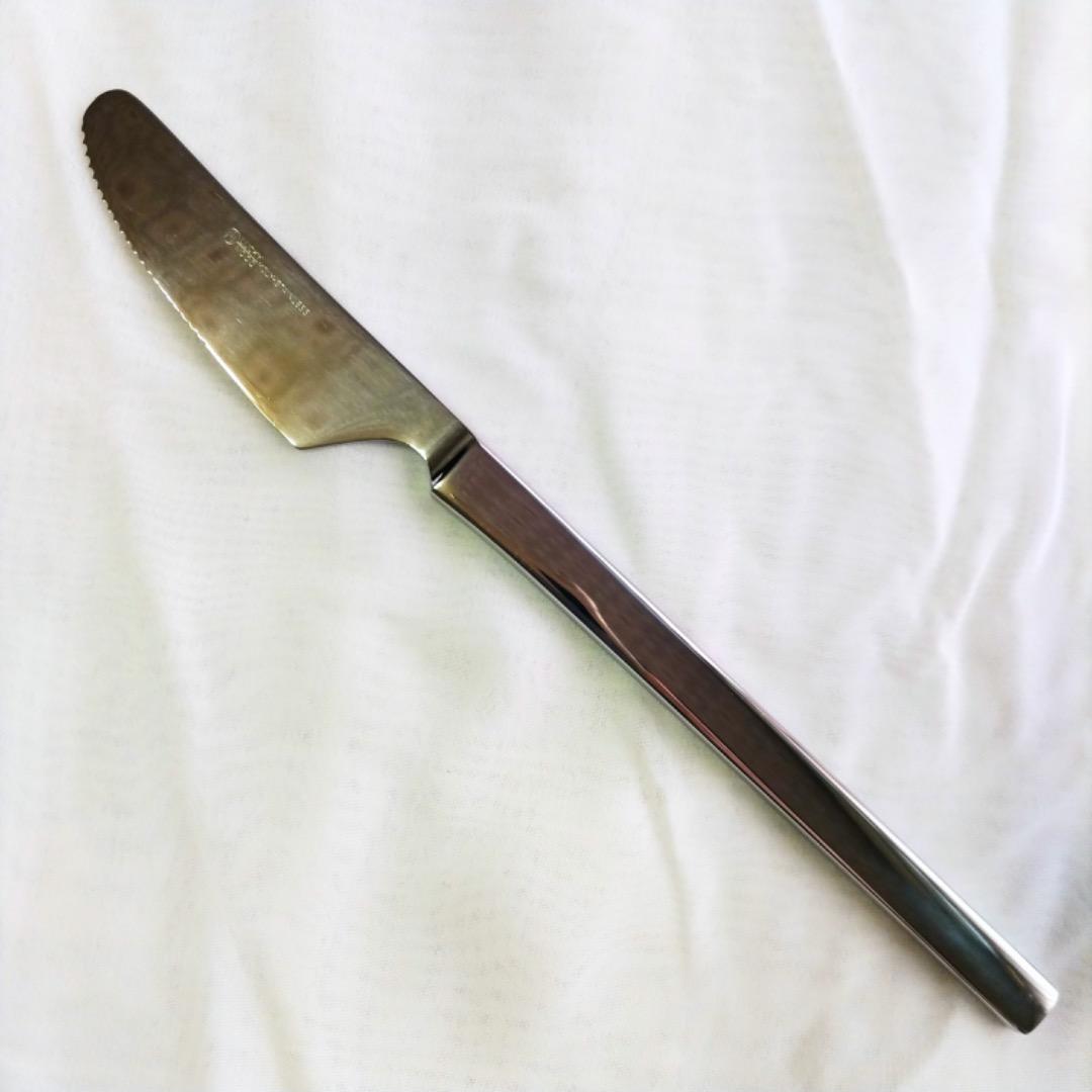 【訳あり未使用】ラッキーウッド ステンレス18-22 カトラリーセット