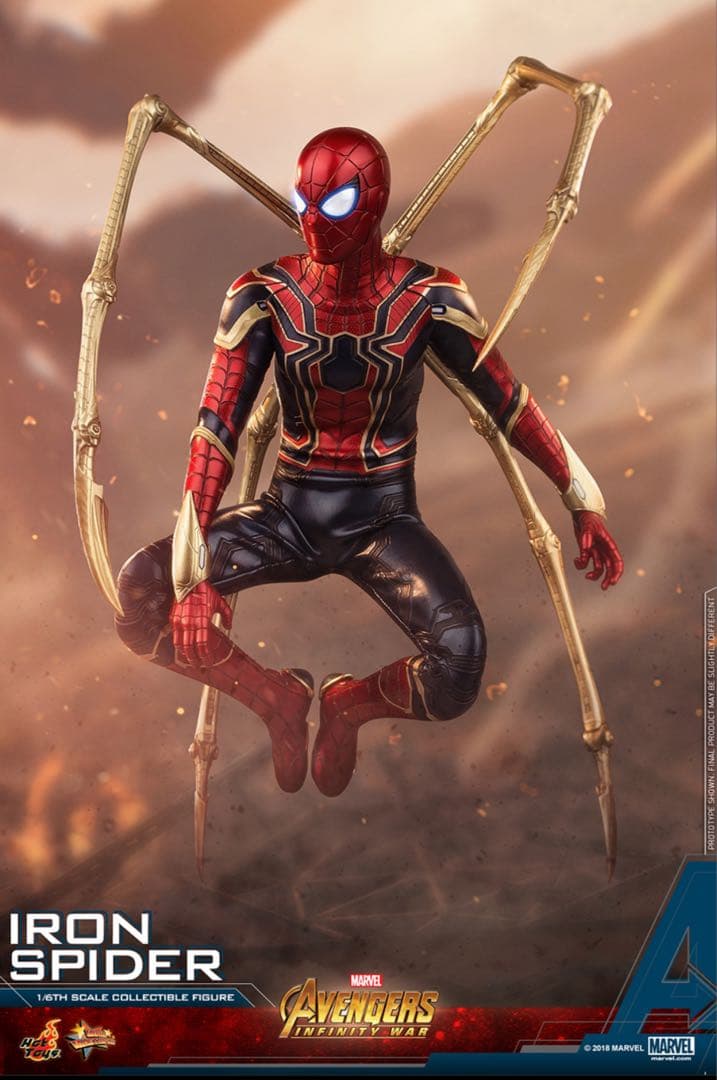 【美品】 アベンジャーズ　インフィニティ・ウォー　アイアン・スパイダー