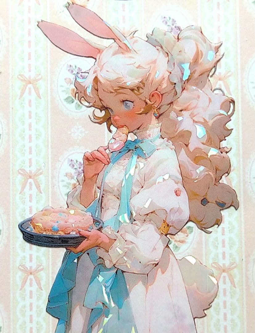 のこり１✩廃盤品✩J679＃宠物女孩(贝壳光)梦游切売り海外人物女の子AIマステ