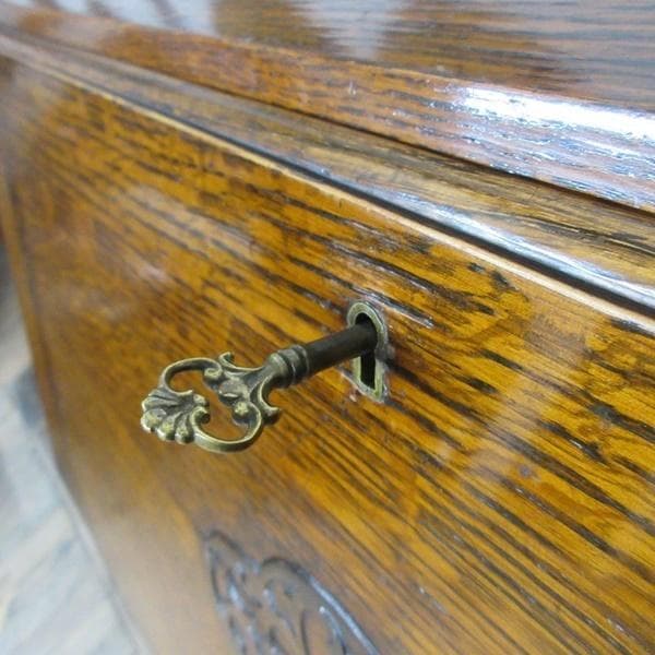 イギリス アンティーク 家具 ライティングビューロー デスク 机 6682c