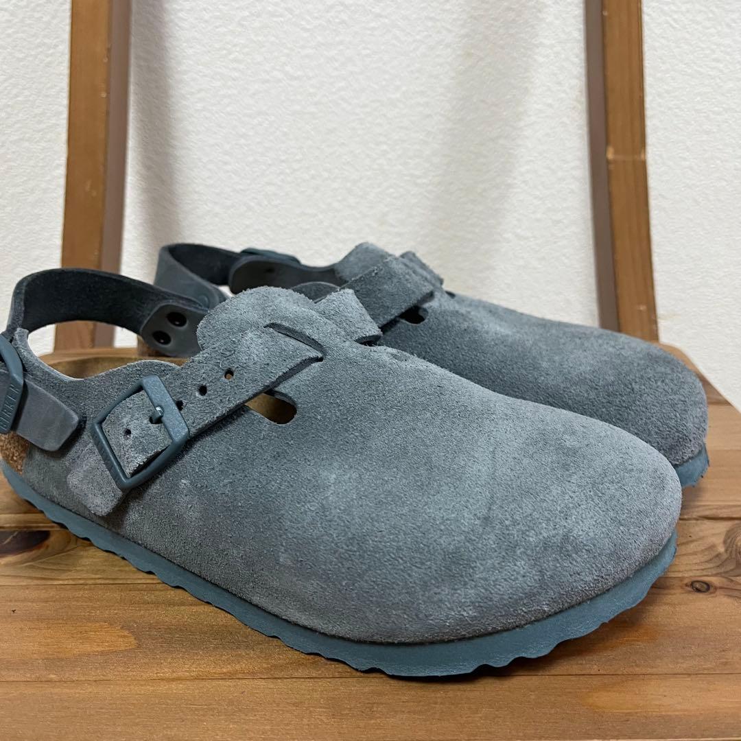ビルケンシュトック　スエードサンダル　バックストラップ付き　トキオ　グレー　23