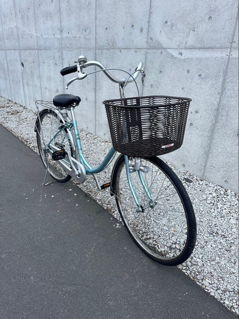 R53 愛知 ブリヂストン B2E E60U エブリッジ 26インチ 水色