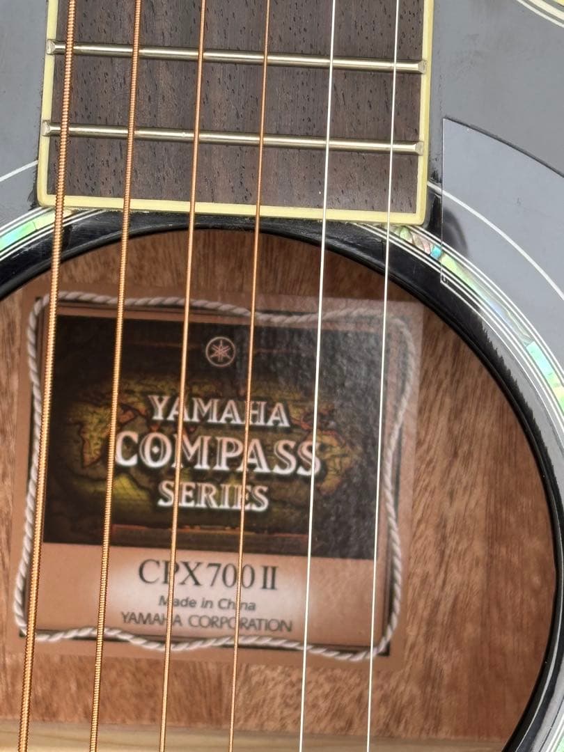 YAMAHA / CPX700II Black (BL) ヤマハ エレアコ