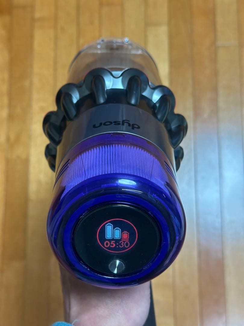 ダイソン 掃除機 Dyson SV15分解清掃済 先細LED・スタンド付 完動品