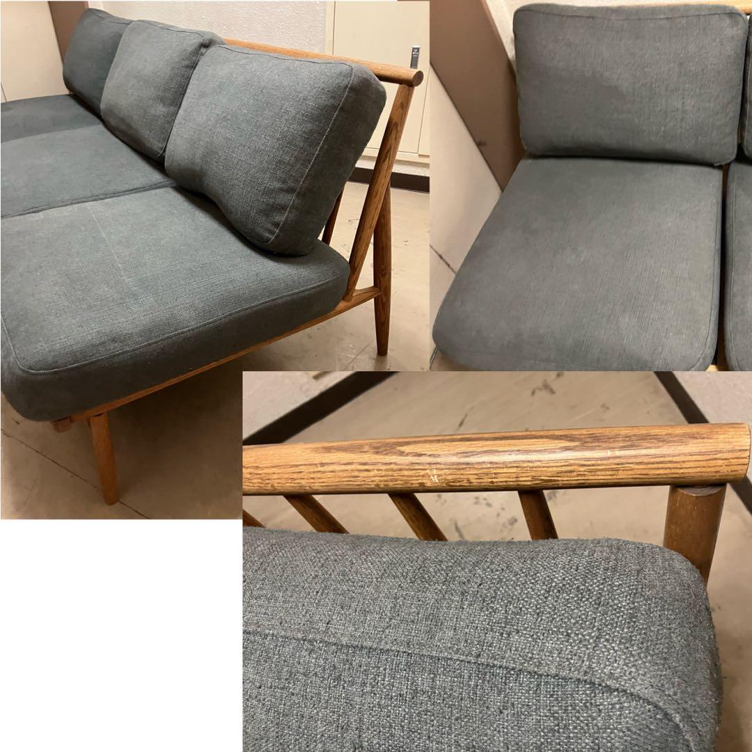 MOMOnaturalモモナチュラル CLOUD SOFA3人掛けクラウドソファ