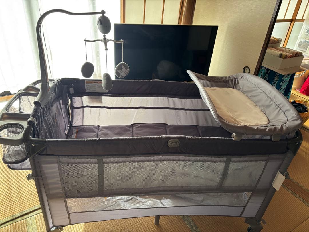 rayu3390　Thinkmax 多機能ベビーベッド