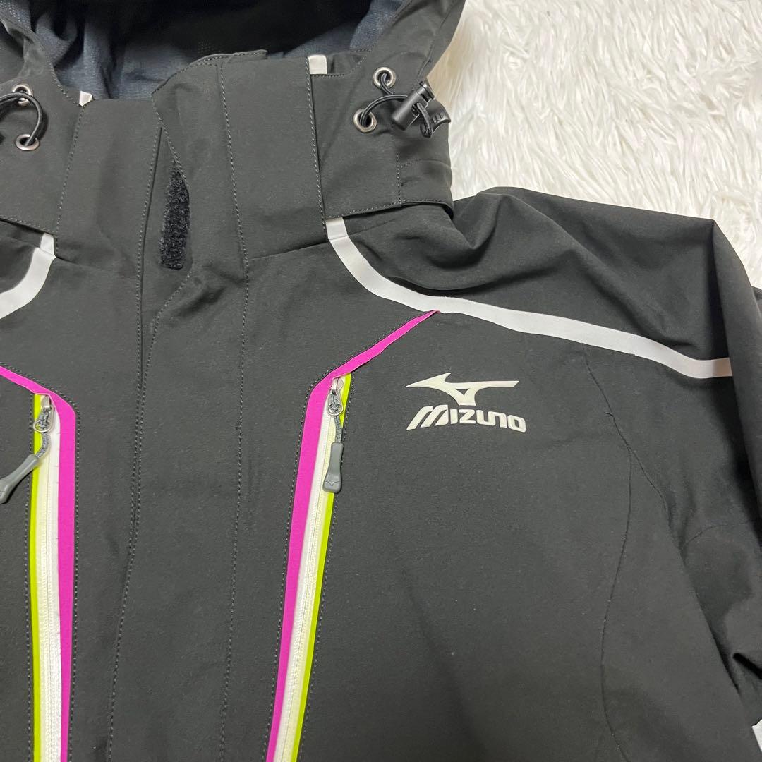 最高級 ミズノ MIZUNO スキーウェア セットアップ serious 黒