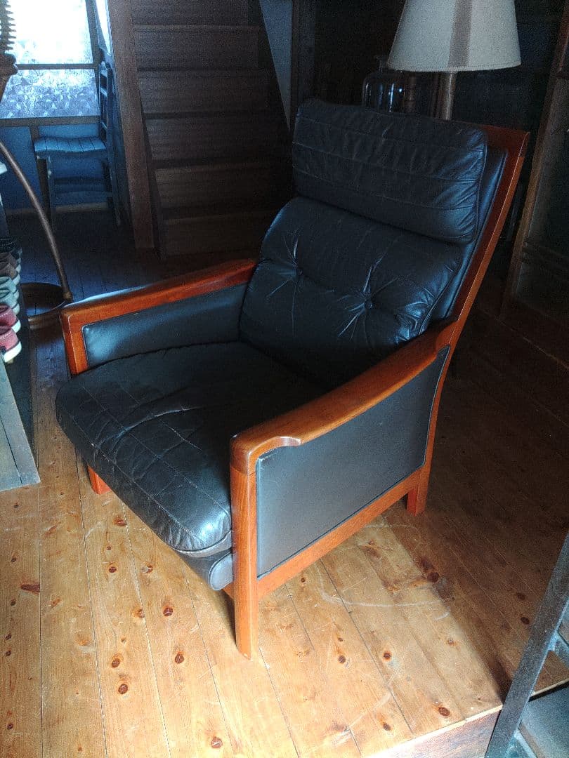 MARNI マルニ　オールドマルニ 1人掛けソファ 木製フレーム アンティーク