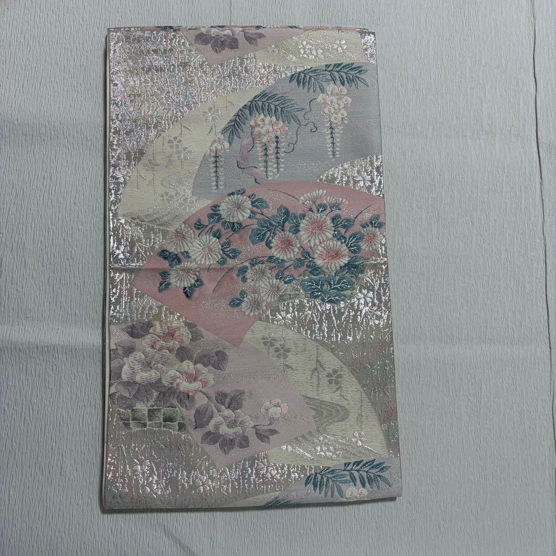 未使用近い　美品　袷　正絹　友禅　訪問着　フルセット