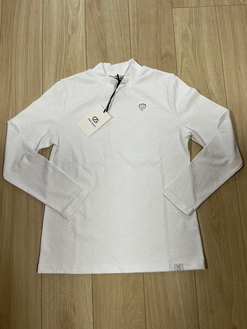 CPG ロゴジャガード柄モックネック３