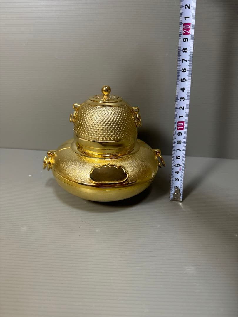 2252  24KGP金メッキ香炉