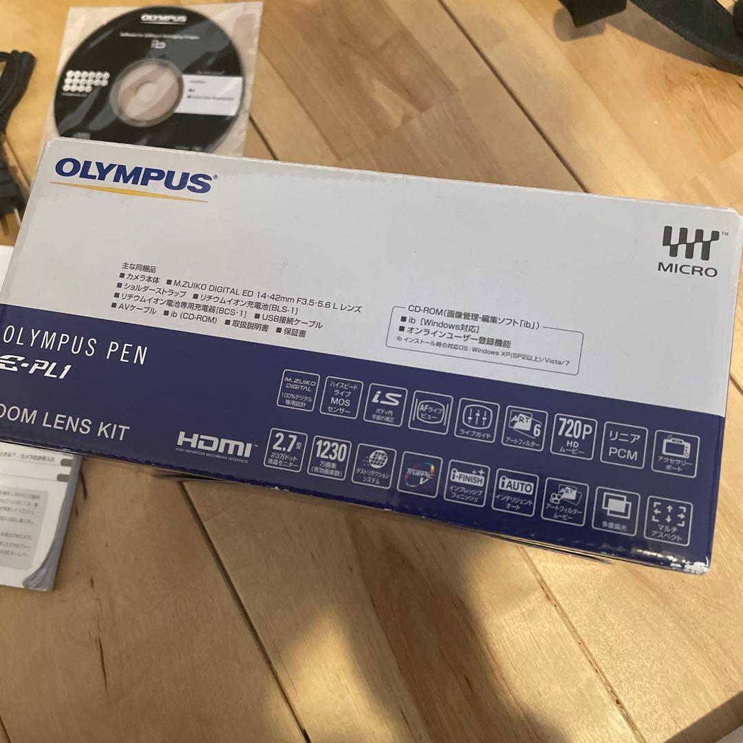 emOLYMPUS PEN Lite E-PL1 一眼 ズームレンズキット