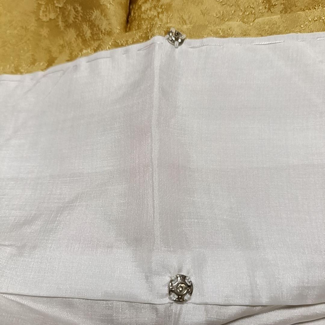 み*3様 ☆18 えっと 色無地 花地紋 山吹色 ふくよかさん トールサイズ