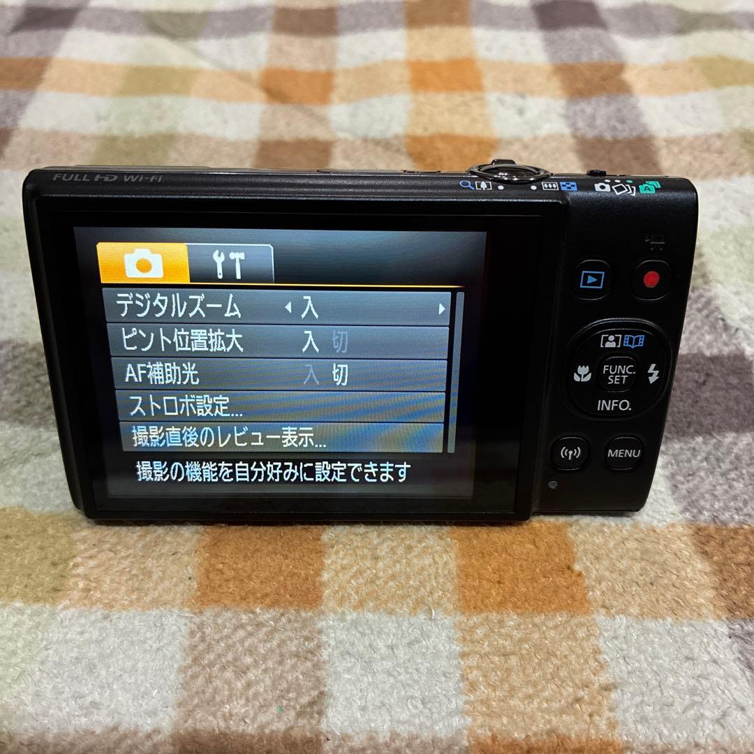 Canon IXY 650 コンパクトデジタルカメラ　ブラック