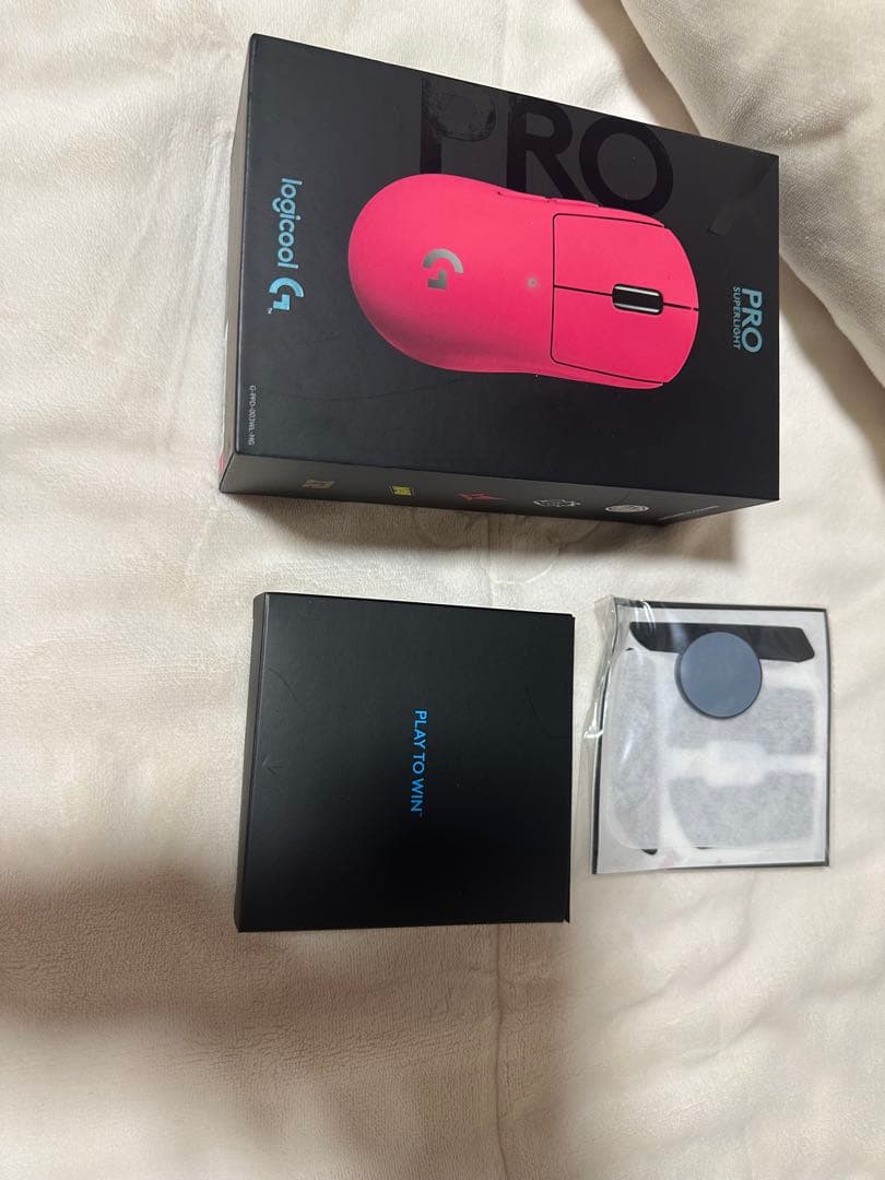 Logicool X SUPERLIGHT ピンク ゲーミングマウス 本体