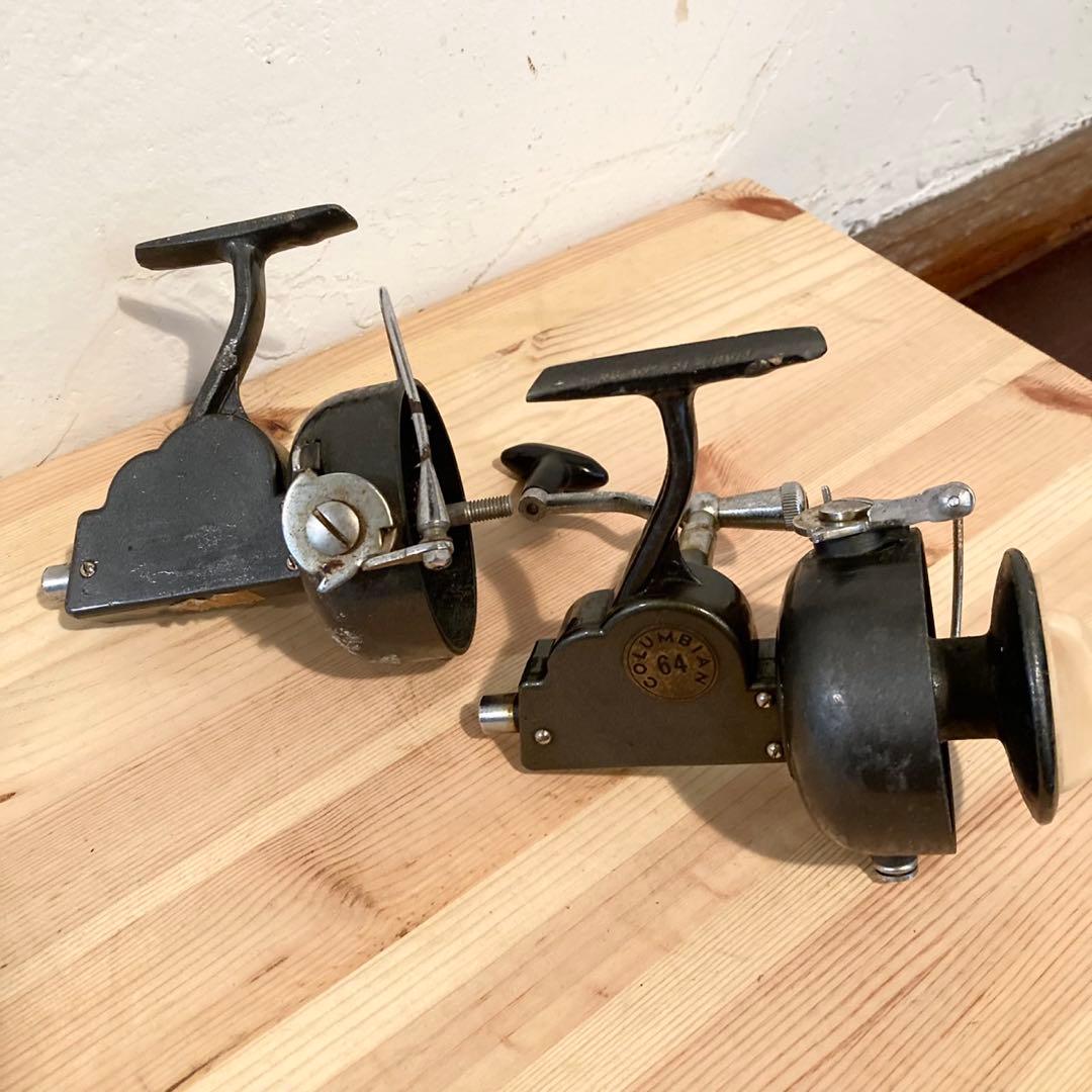 オールドヘドン　ルアー　ヴィンテージスピニングリール　まとめて