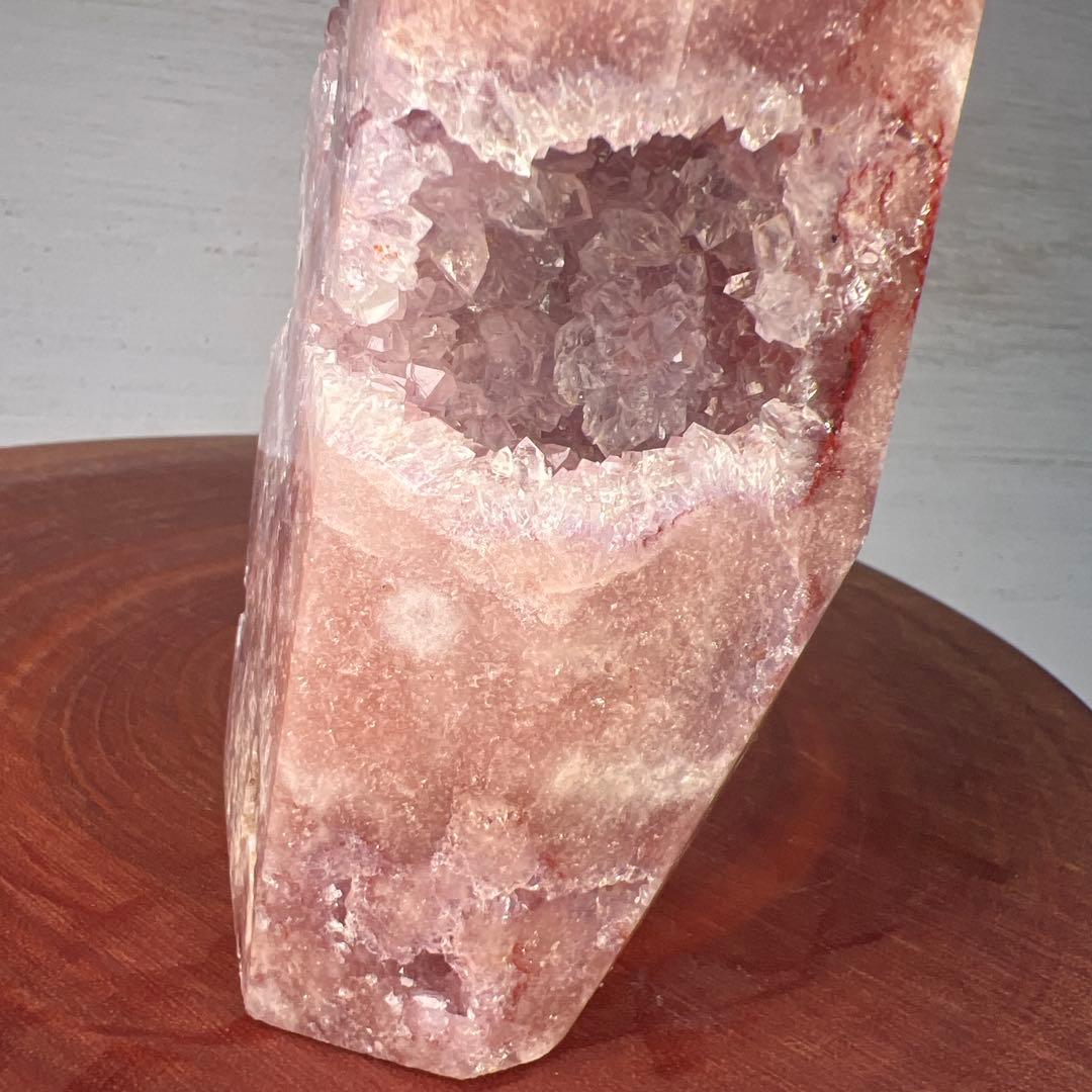 天然石　ピンクアメジスト　タワー