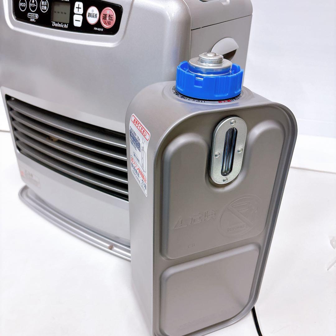 2021年製 ダイニチ 強制通気型開放式石油ストーブFW-4221S(S)