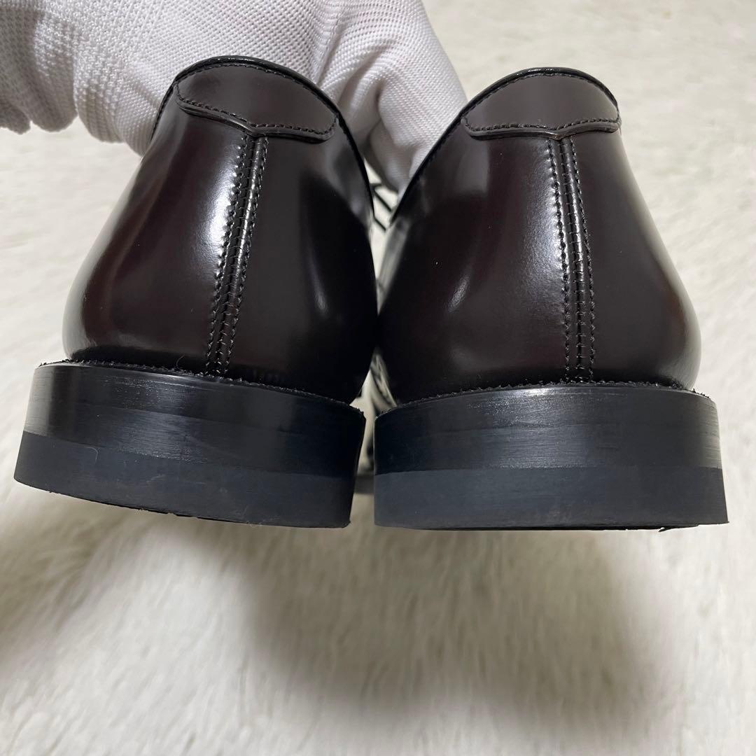 極美品✨リーガル　プレーントゥ 26cm ブラウン　定価3.3万　オンオフ兼用