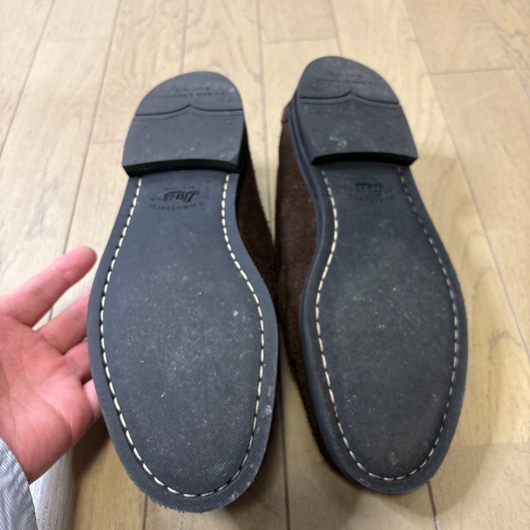 かーい　G.H.BASS weejuns ships別注　ローガンスエード