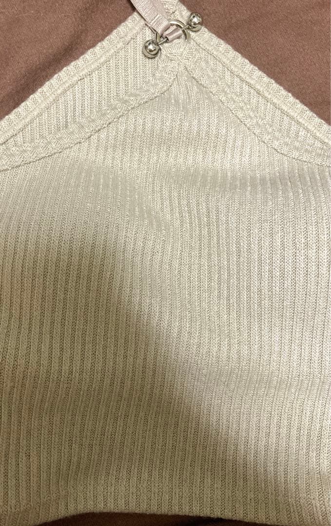 Geminitale ジェミニテール ホルターネックニットキャミソール