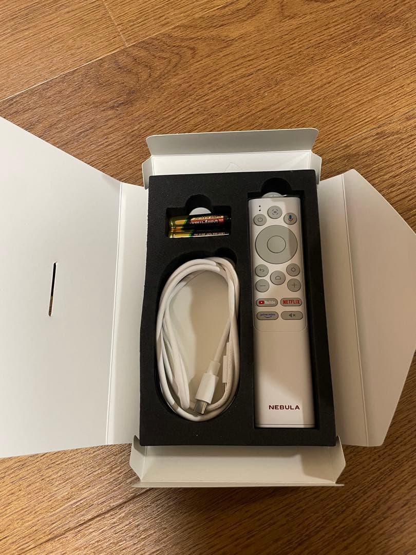 NEBULA Capsule Air プロジェクター ホワイト スタンド付き