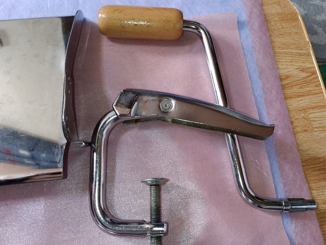 美品インペリア　パスタマシン(手動） R‐220 イタリア製(別売カッター付き）