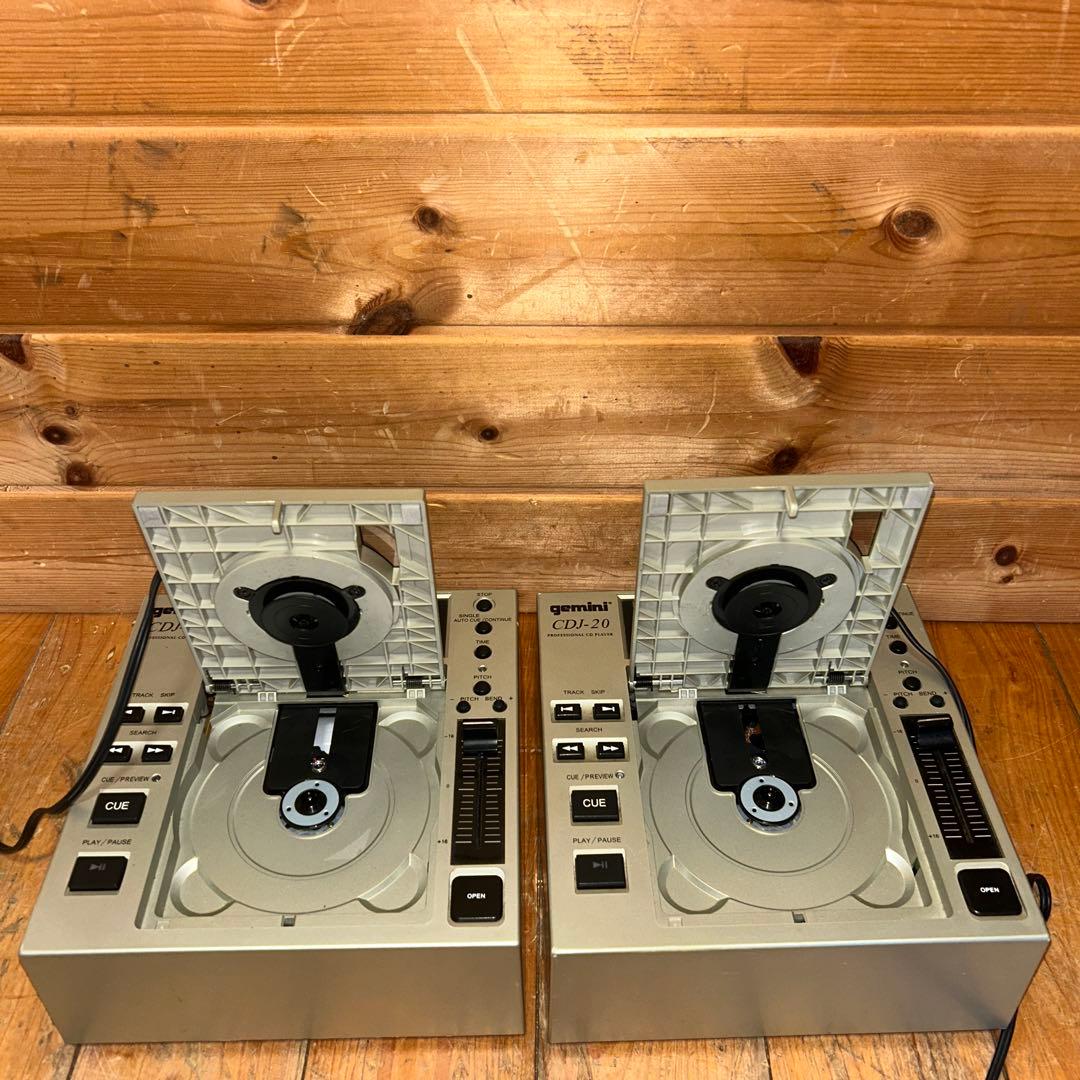人気モデル GEMINI CDJ-20 CDプレーヤー