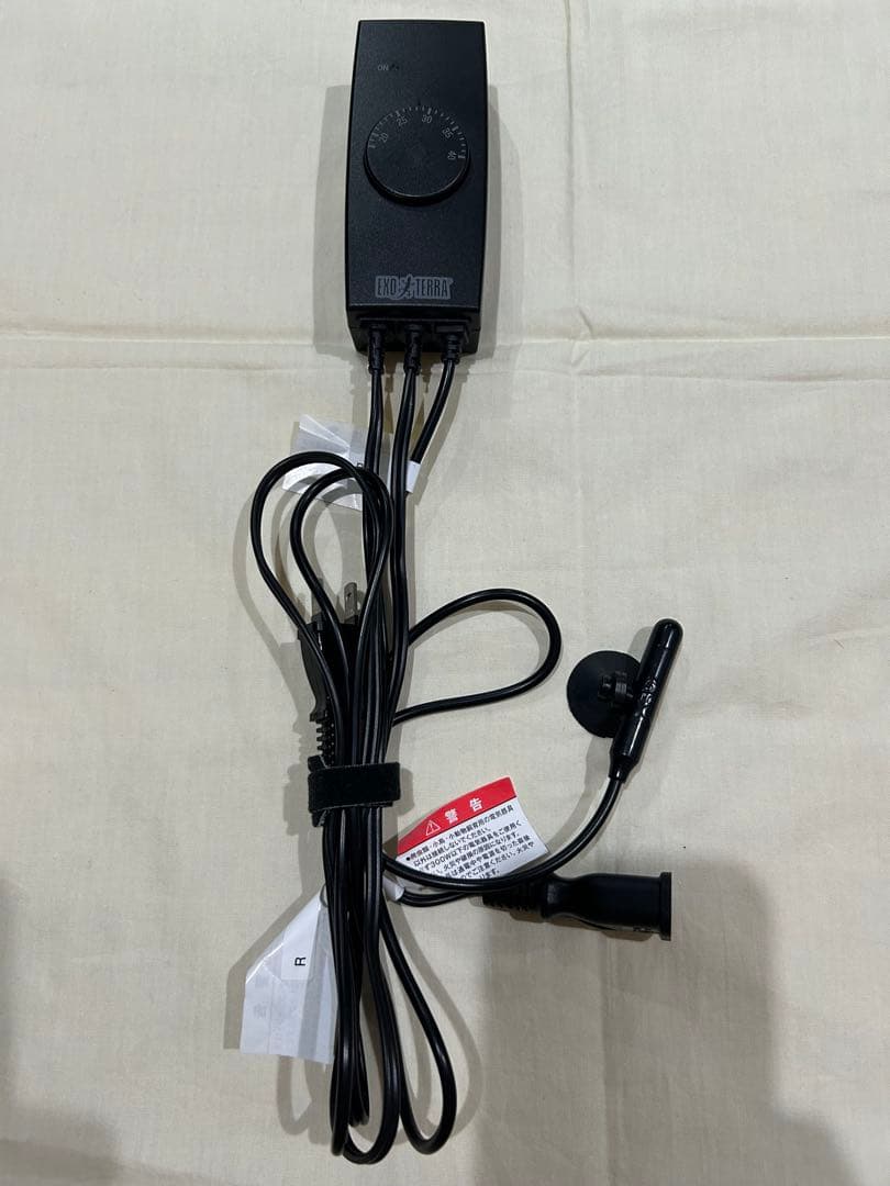 値下げ　爬虫類　サーモスタット　サーモタイマー　セット