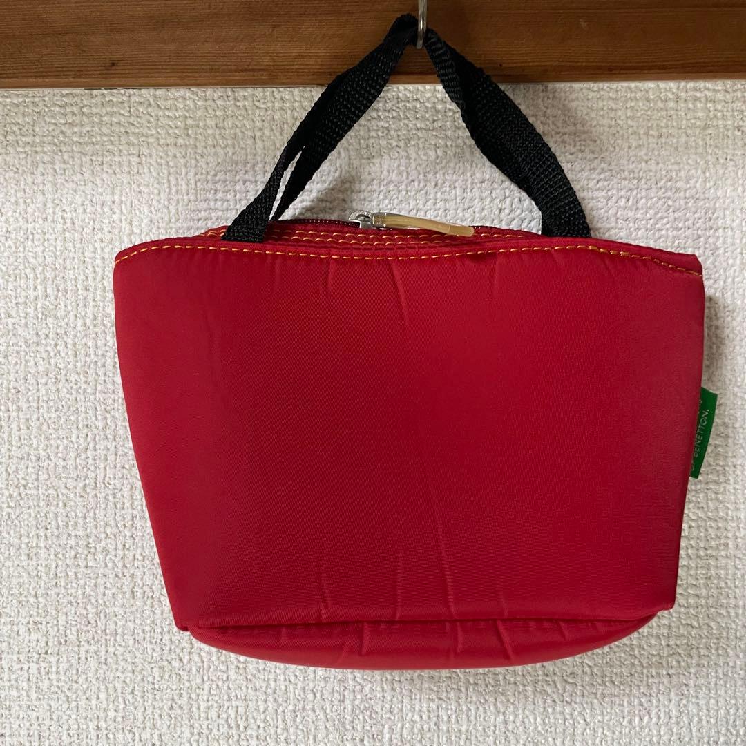 BENETTON ベネトン　キャディバッグ　赤