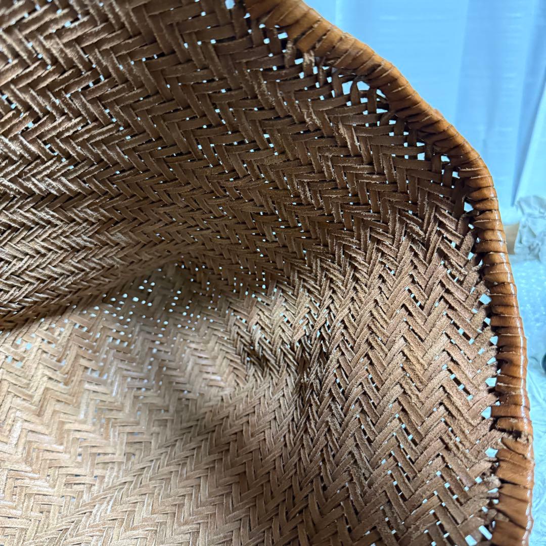 ⭐️未使用級⭐️セントクリストファー　ドラゴンディフュージョン　メッシュトート　籠鞄