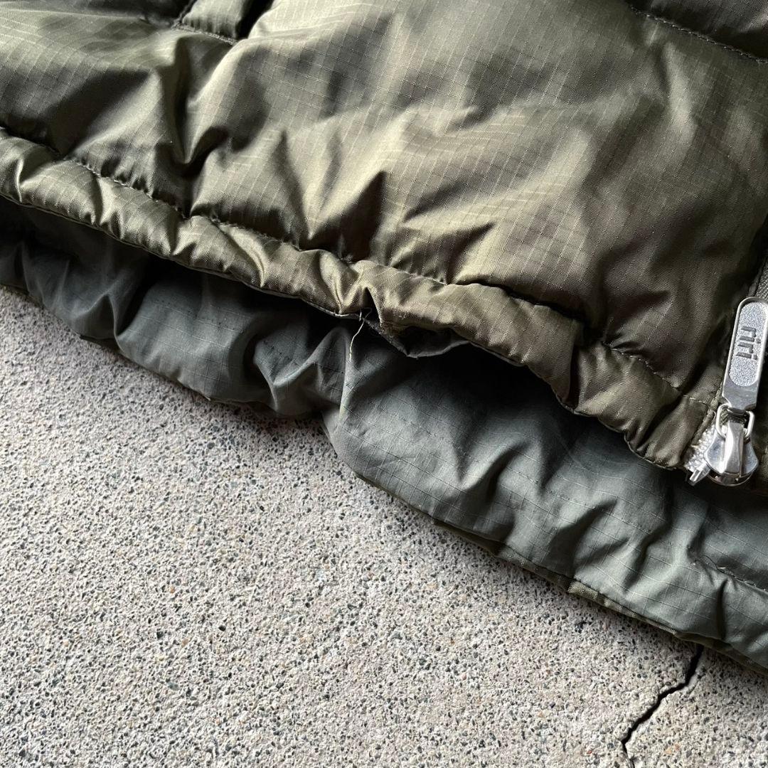 ジャケット・アウター 00s A BATHING APE puffer jacket khaki