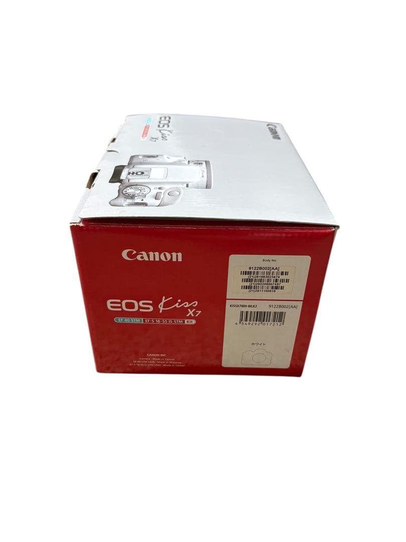 Canon キヤノン EOS Kiss X7 デジタル一眼レフ カメラ レンズ付