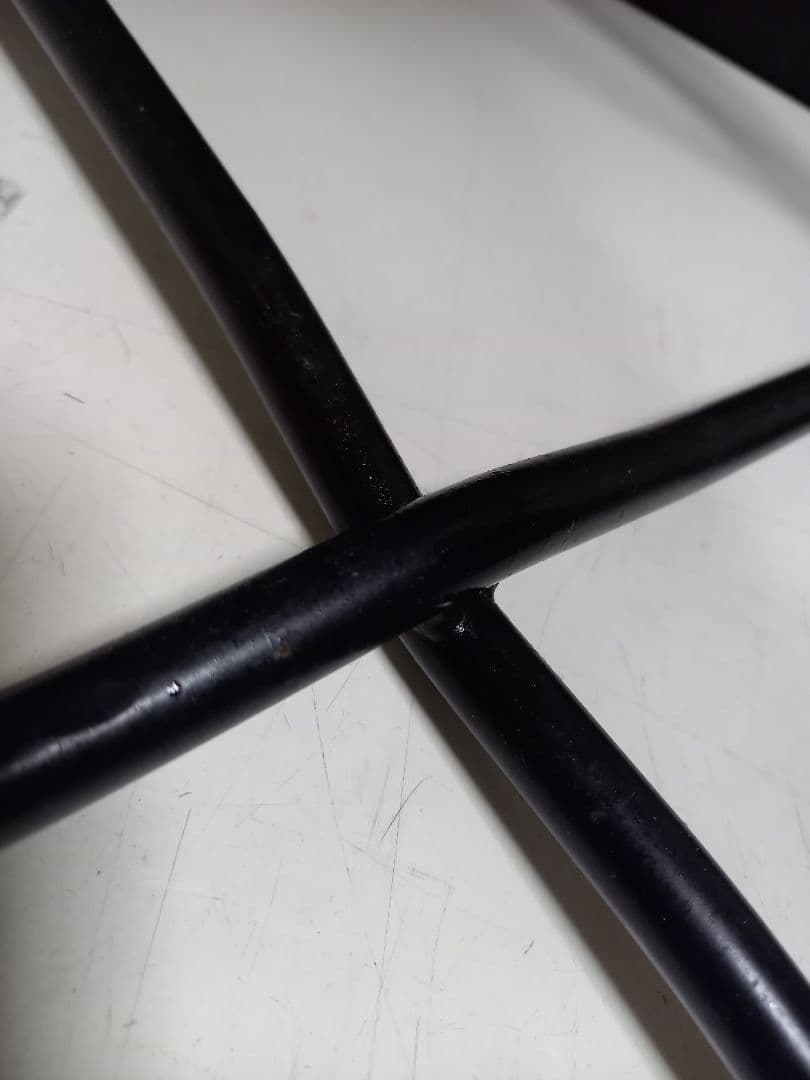 1980s　ポストモダン　モード　スペースエイジ　アイアン　メタル　昇降　チェア