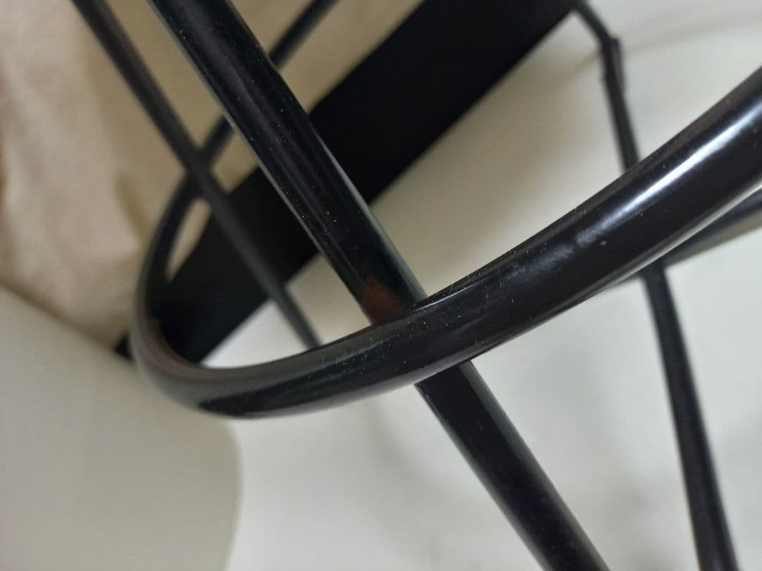 1980s　ポストモダン　モード　スペースエイジ　アイアン　メタル　昇降　チェア