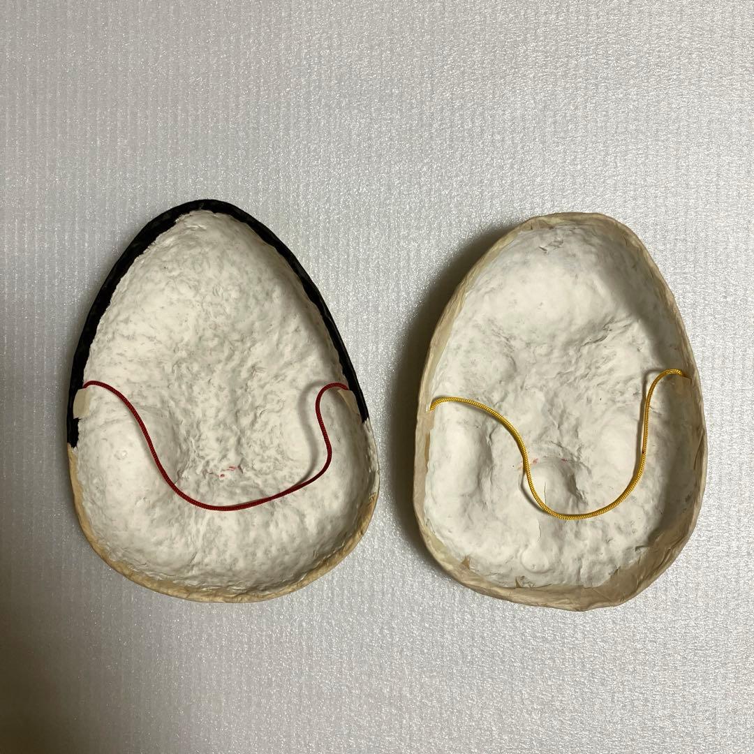 【希少】伝統工芸 ひょっとこ おかめ お多福 縁起物 面 アンティーク
