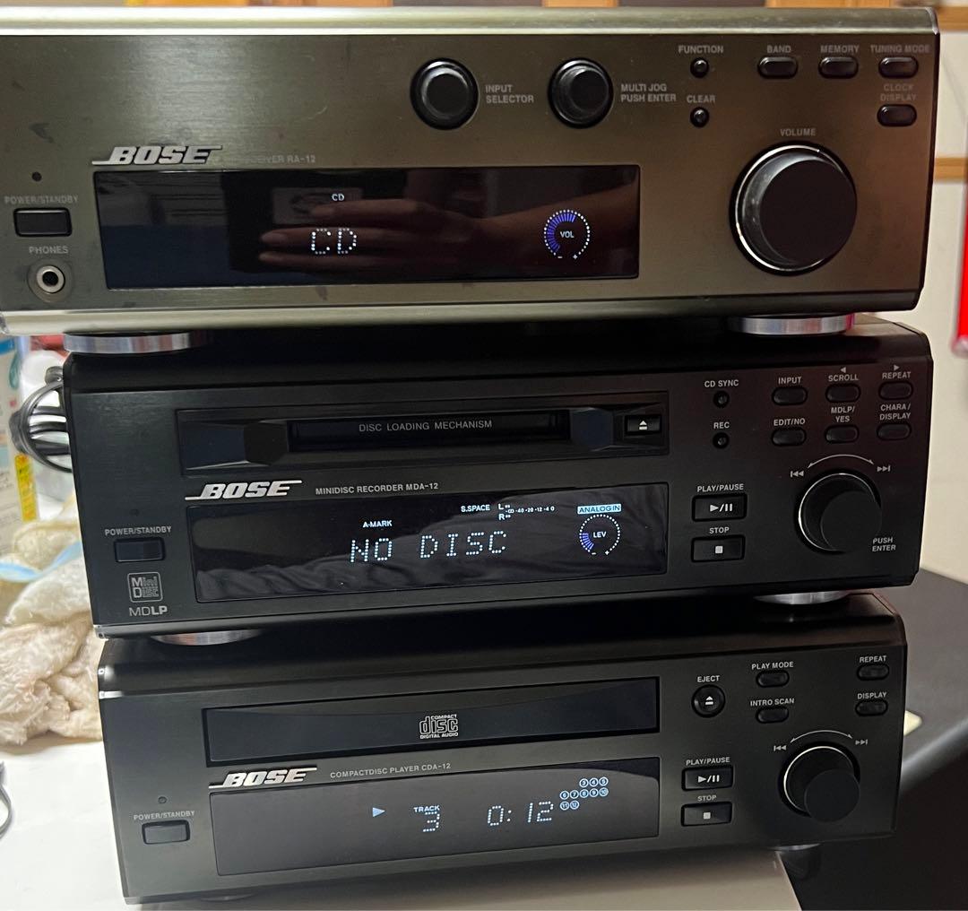 中古 ボーズ BOSE CDA-12 MDA-12 RA-12 AM-5Ⅲセット