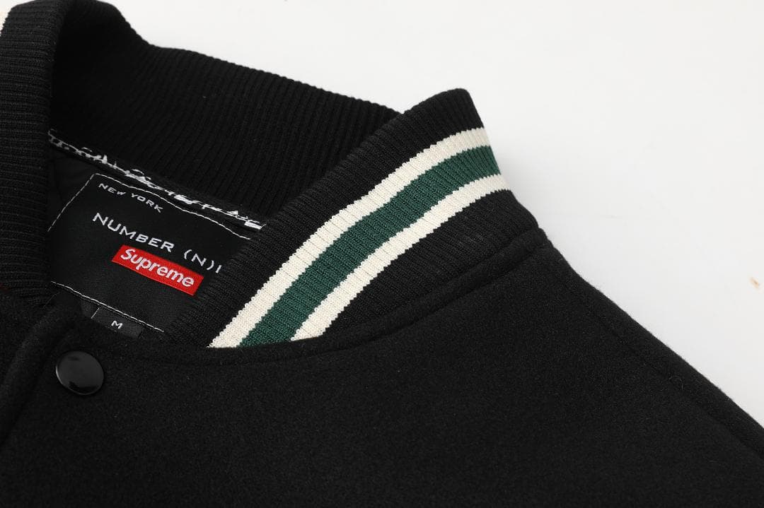 Supreme×NUMBER(N)INE Varsity Jacket