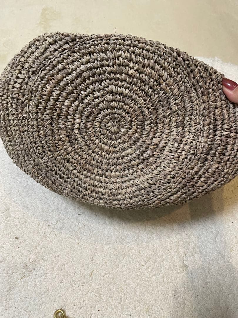 ヴィオラロードゴールドカゴバッグ