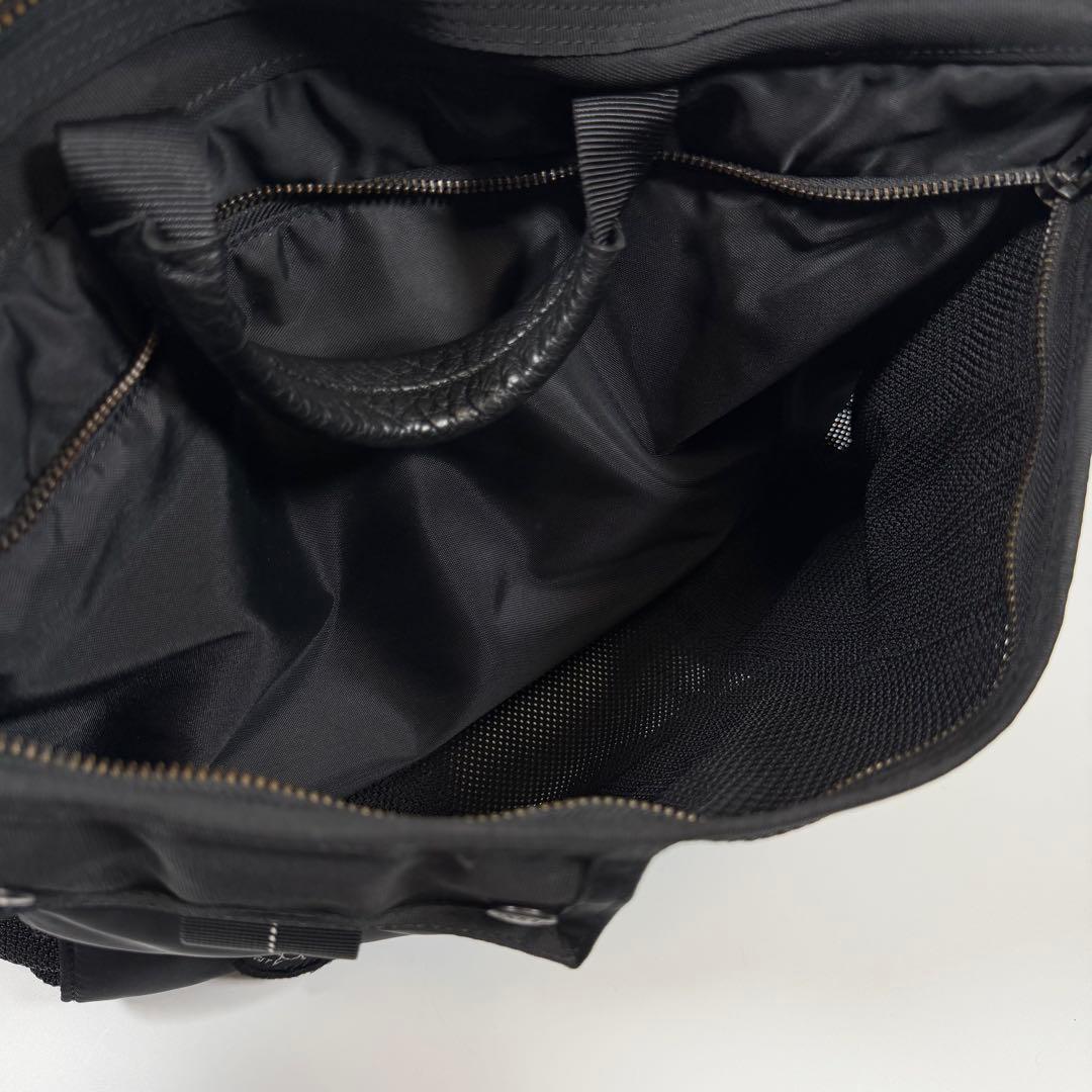 【極美品】ハーヴェストレーベル　ビジネスバッグ　2way カスタム　ブラック