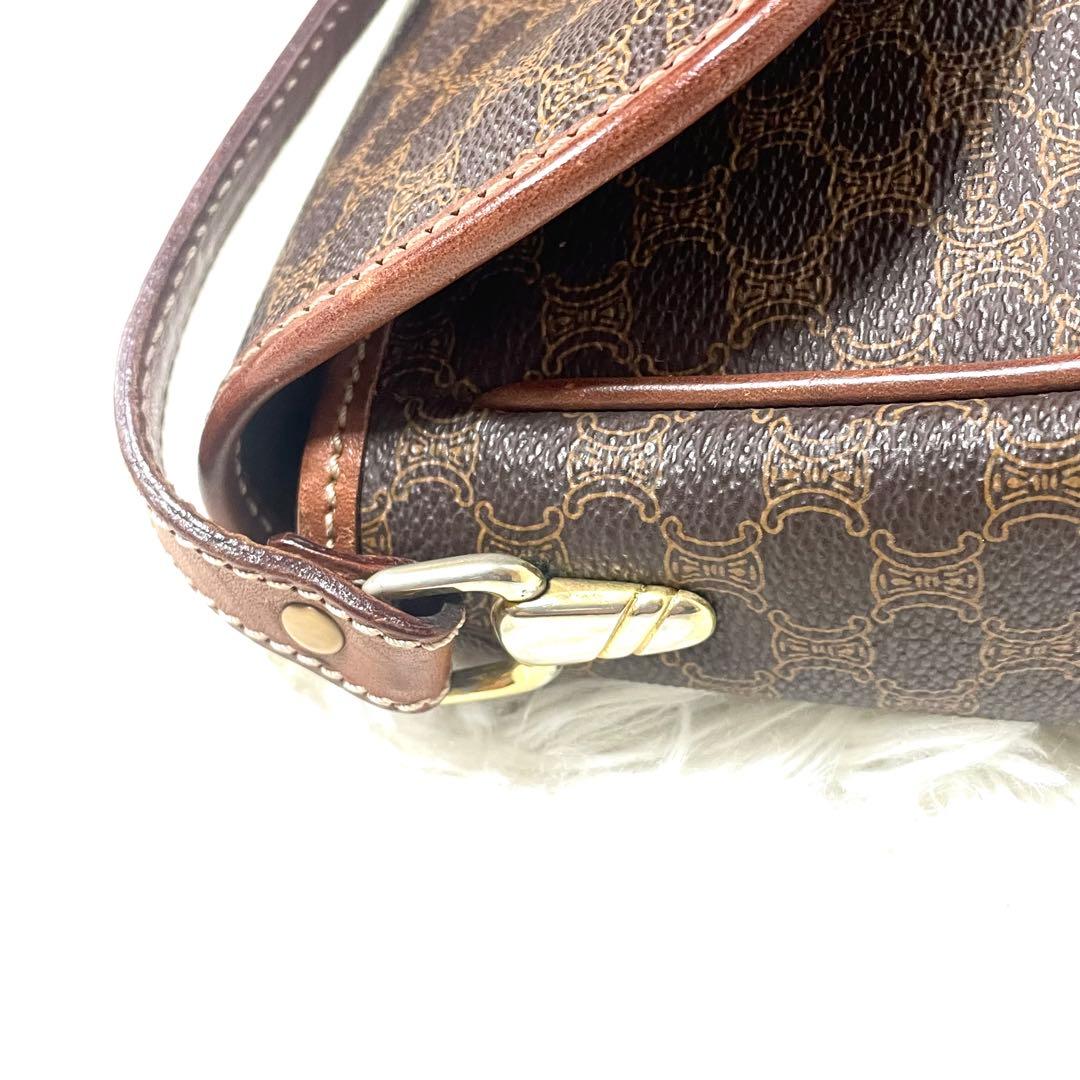 CELINE ションダーバッグ　オールドセリーヌ　マカダム　ヴィンテージ