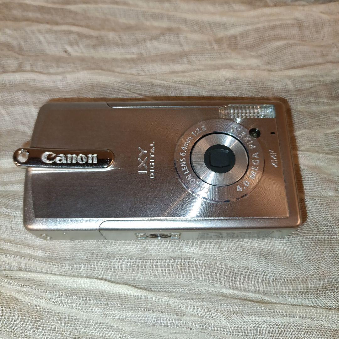 Canon IXY DIGITAL L1 プラチナシルバー/超小型に技術を凝縮
