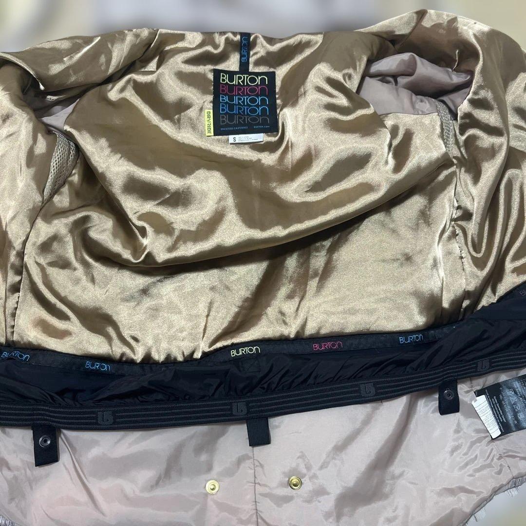 希少カラー　BURTON スノーボードジャケット S グレー　レディース