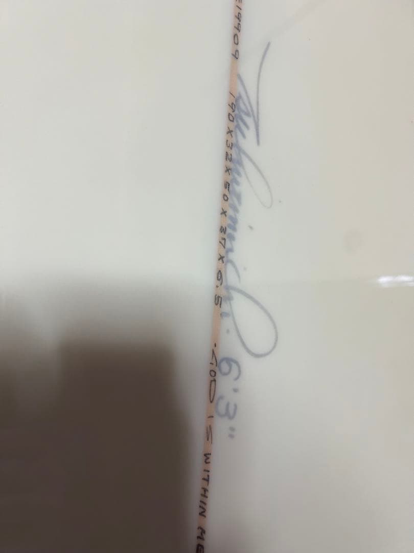 サーフボード　ts 造道 ハンドシェイプ