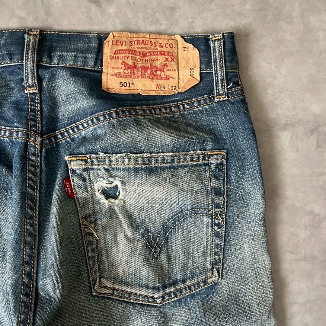 パンツ 00s LEVI'S 501 STRAIGHT DENIM W29