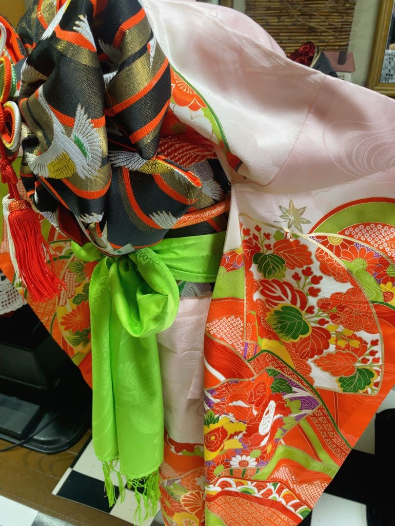 七五三7歳様古典柄フルセット