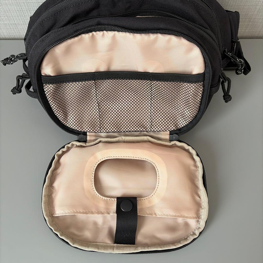 Hugoo ハグー　ヒップシート　ブラック　巾着&箱つき