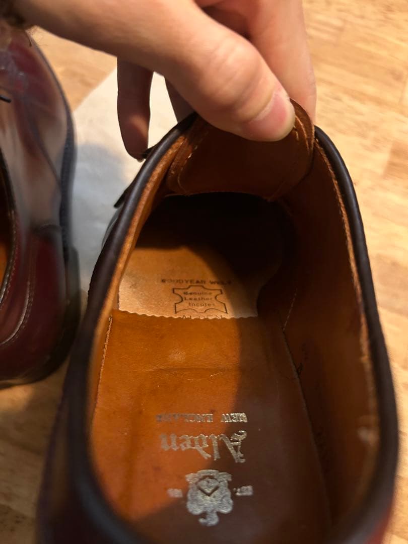 Alden オールデン 2210 バーガンディー コードバン Uチップ