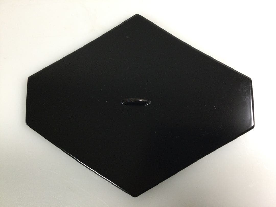 菱馬水指 青染付 富田静山作 茶道具 供箱 L317