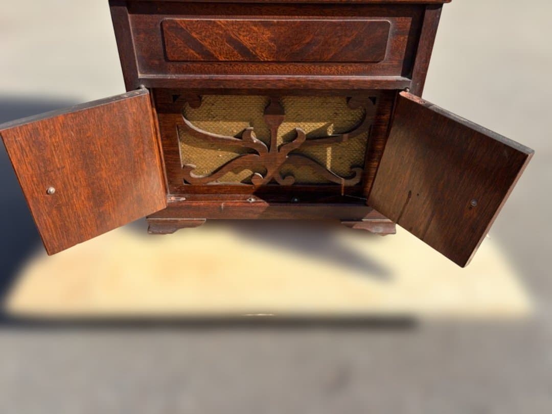 【希少】 蓄音機　GEAR&EAGLE No.55　アンティーク　レトロ　963